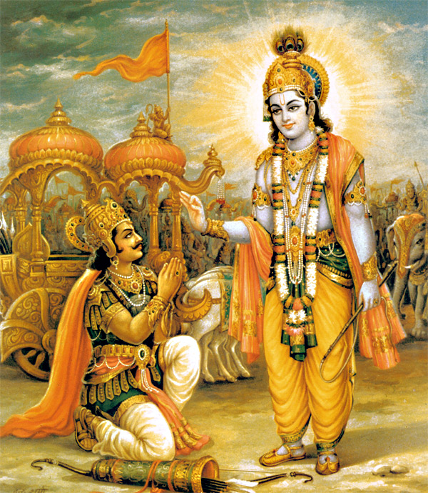 VEDA, c'est-à-dire « le Savoir » Krishna-bagavad