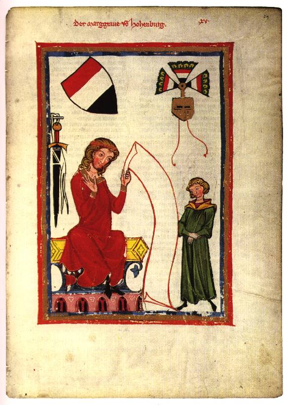 [Enluminure] Tafeln der Manesse 015