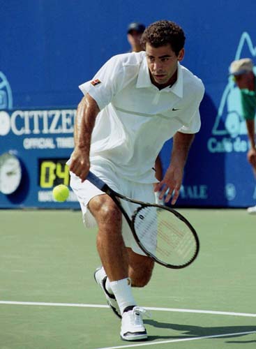 Albesca's backhand Sampras4