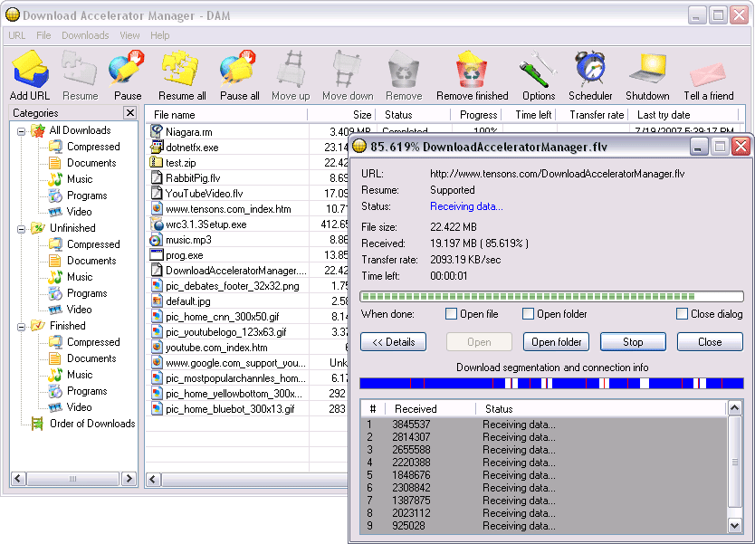  برنامج للتحميـــل السريع و الخرافي من النت مع DAM ... Screenshot-full