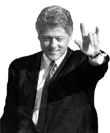 [Hand Sign] Un bon symbole vaut mieux qu'on long discours .... Bill_clinton_el_diablo