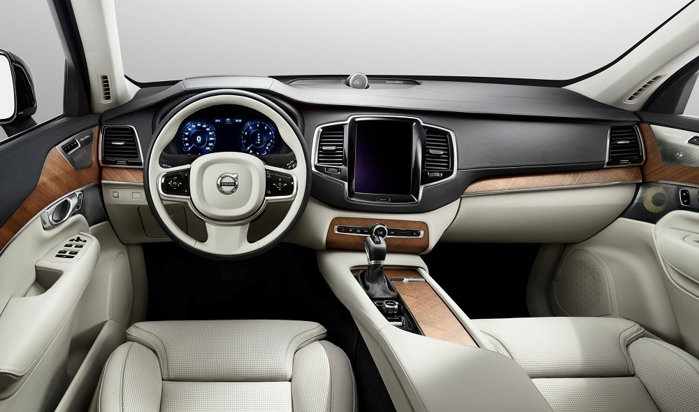 صور اخر مديل سيارة   2014 Volvo XC90 Debuts Next Generation Interior Volvo-XC90-Interior