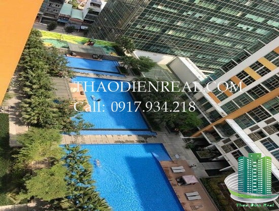 Cho thuê căn hộ Vinhomes 2 phòng ngủ view đẹp  Beautiful-pool-view-vista-peacest-habitat_1488213355