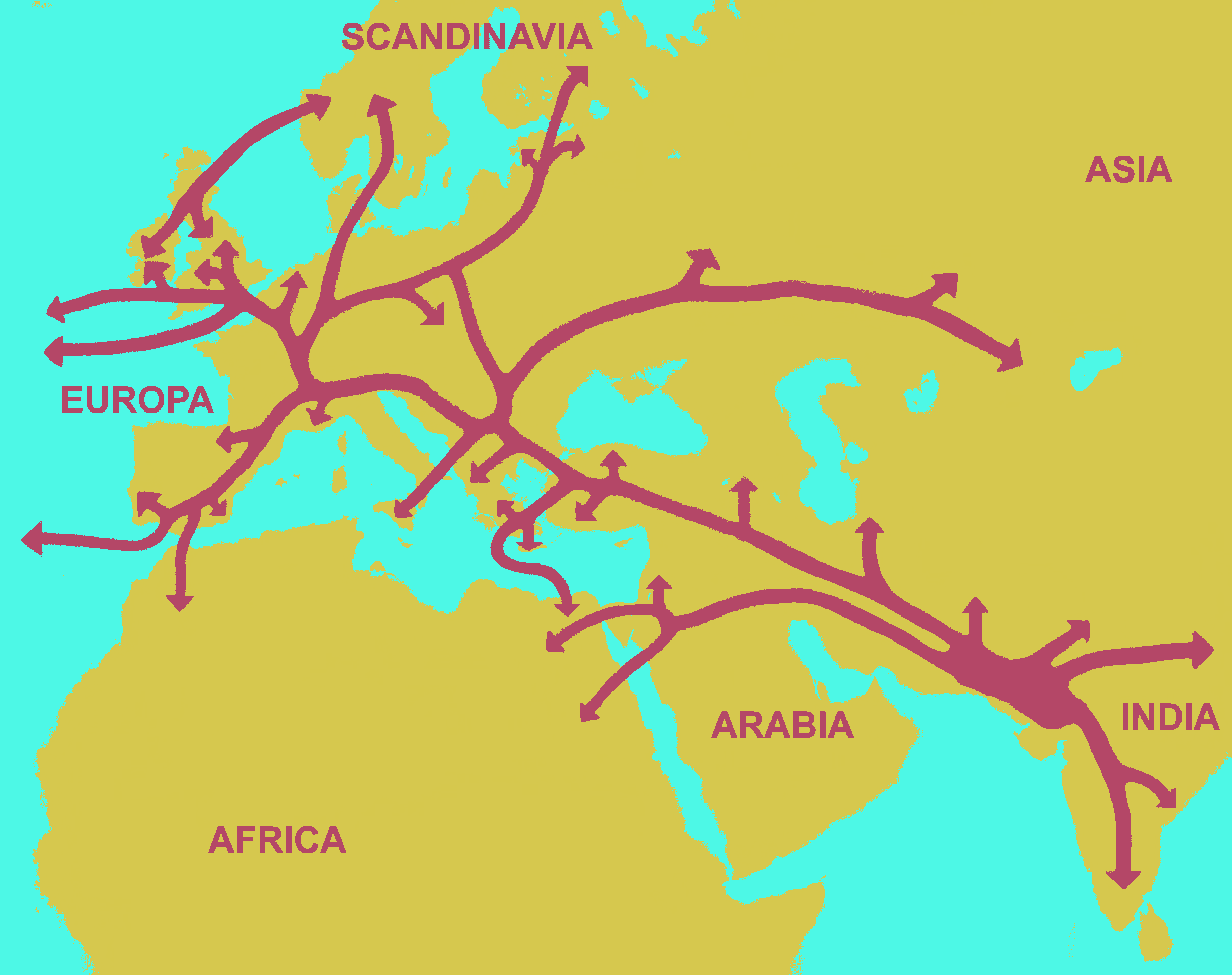 Roma, Sinti, Gitanos, Jenische, Travellers ... und viele andere Gruppen und Namen Karteromagi137kb