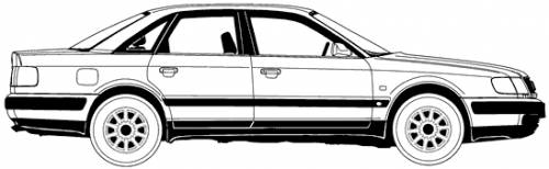 2.8 E quattro (174 Hp) Audi_100_1991-10114