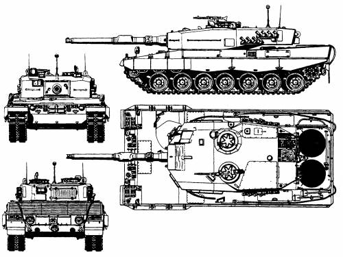 -- دبابة القتال الرئيسي الألمانية Revolution -- Leopard_2-15823