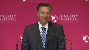 ROMNEY DELIVERS AN ASSASSINATION THREAT TO DONALD TRUMP? Romney-and-hinckley-institute
