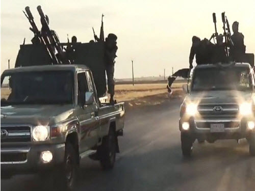 Okay who's selling all these toyota "battle" trucks to ISIS ? Isistoyota