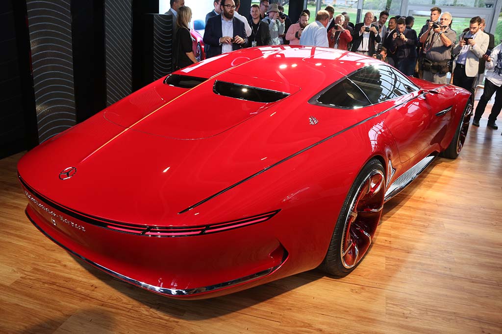 What Makes A Car Beautiful? Vision-Mercedes-Maybach-6-rear-3-4