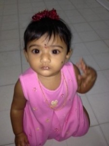 Saanvi Venna, 10-month-old girl abducted from her home, found deceased 10/26/12 (grandmother also murdered) - Upper Merion, PA. Saanvi-Venna-225x300