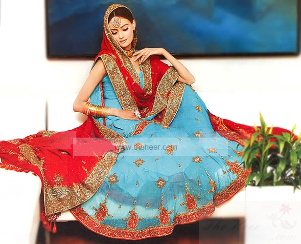 Asian Wedding Lehengas B004