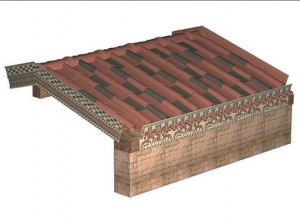 KİLİSE ANLAYIŞINA GÖRE HRİSTİYAN DİNİ İNANIŞINA GÖRE SEMBOLLERİN ANLAMI Digital-reconstruction-of-finished-roof-300x224