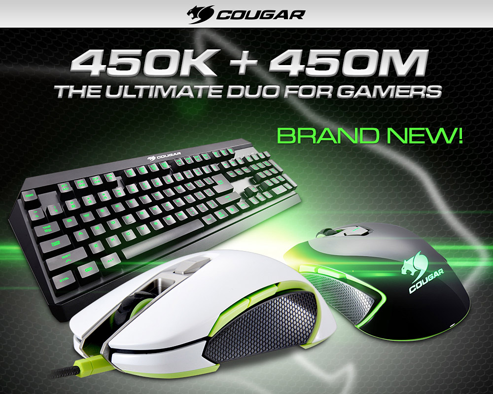 H Cougar ανακοίνωσε την νέα της σειρά gaming περιφερειακών 450M  Dfa033457df1b19161d814fd74dbf4b2