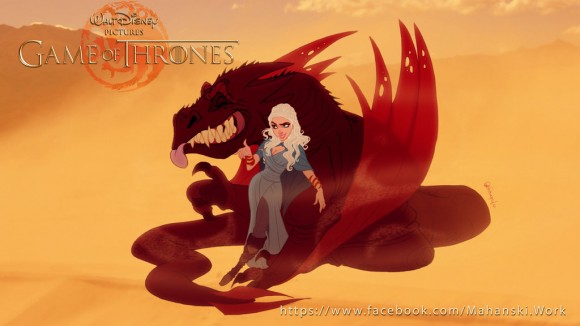 Le Trône de Fer - Game of Thrones - 2011 à  - David Benioff - D.B. Weiss - George R.R. Martin - Page 2 Disney-GoT-Dany-580x326