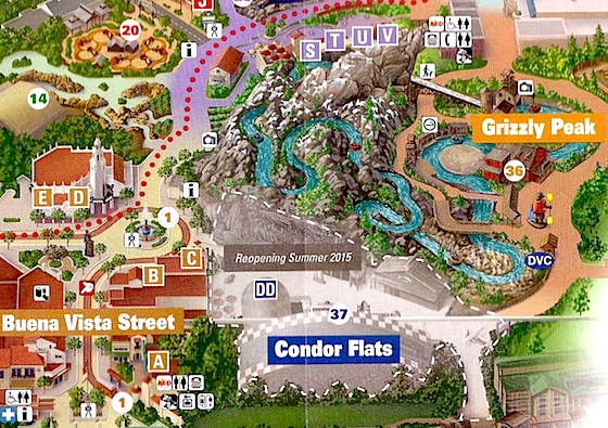 [Disney California Adventure] Placemaking: Pixar Pier, Buena Vista Street, Hollywood Land, Condor Flats - Page 20 Dca-map-2015