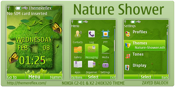 Cực HOt Themes Cho s40 Sưu Tầm Nature-shower-x2-240x320-theme-by-hb