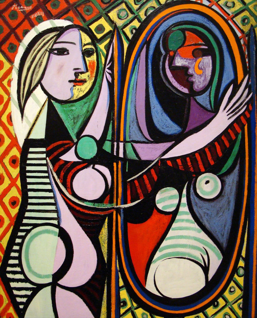 Le je-ne-sais quoi et le presque-rien, Yen-a-ki-dit-ouitch ? - Page 14 Girl-Before-A-Mirror-By-Pablo-Picasso