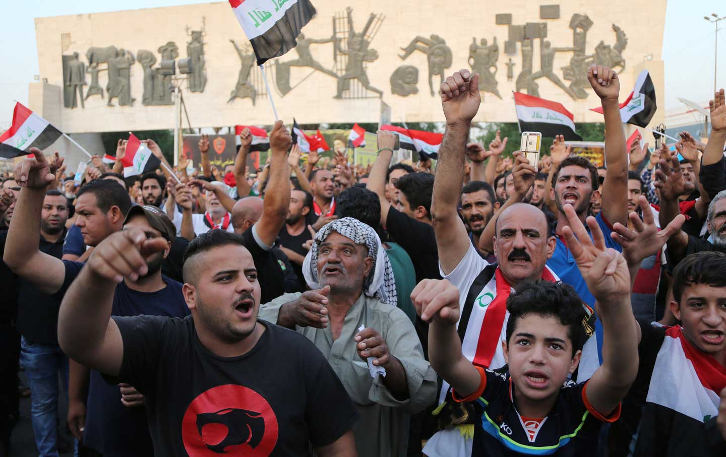 How Climate Change Is Threatening Iraq’s Fragile Security Iraq_protest_october_2015_img