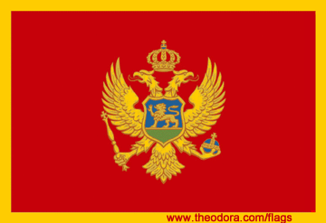 Le drapeau Montenegro_flag