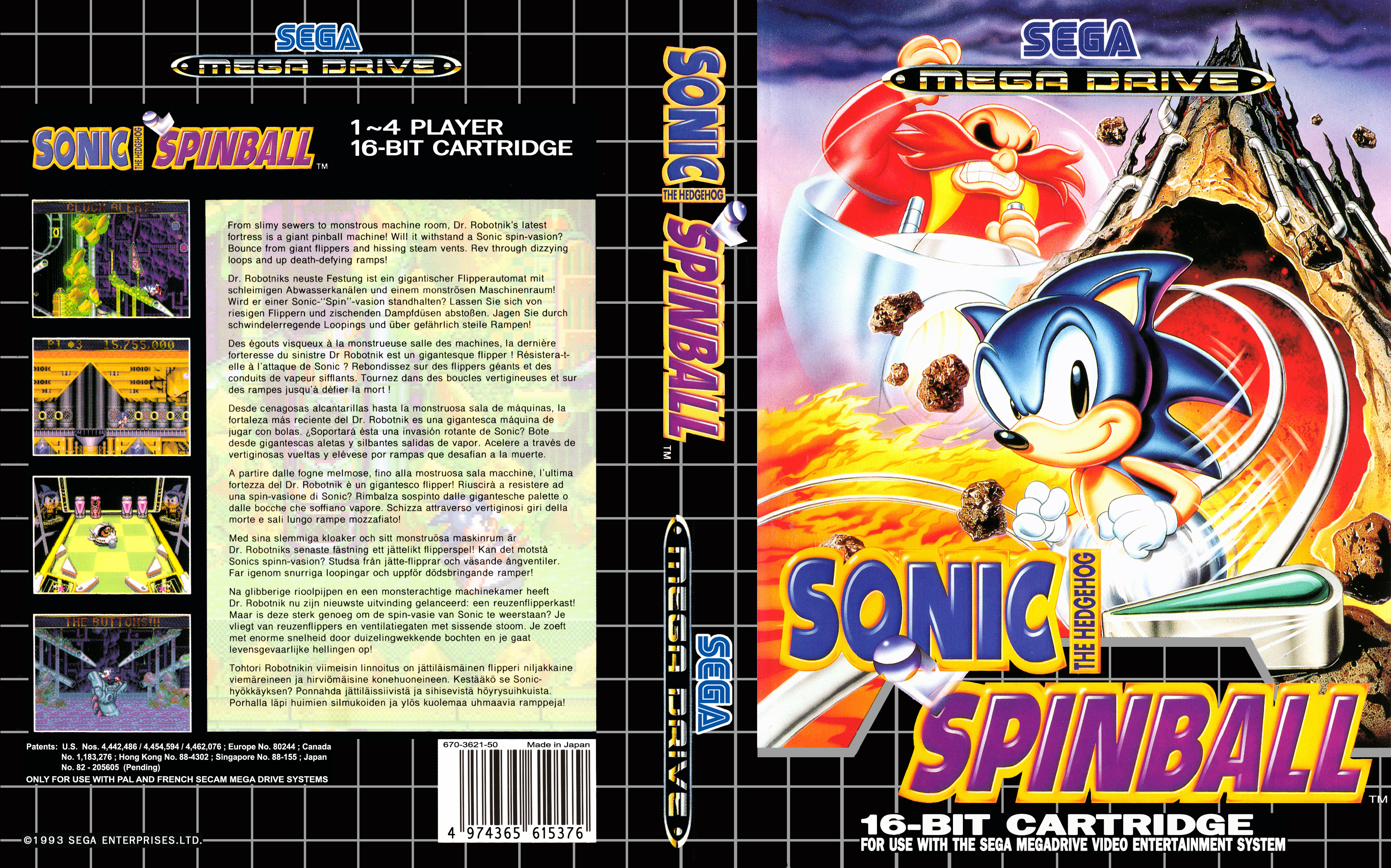 The best/worst retro Box art thread Sonic%20the%20Hedgehog%20Spinball%20(4)