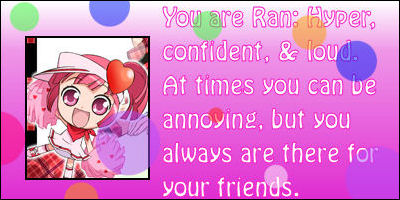 What Shugo Chara Guardian Are You? 1913_Ran