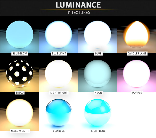 The Pixel Lab  Materials for Cinema 4D اكثر من 500 ماتيريال Luminance