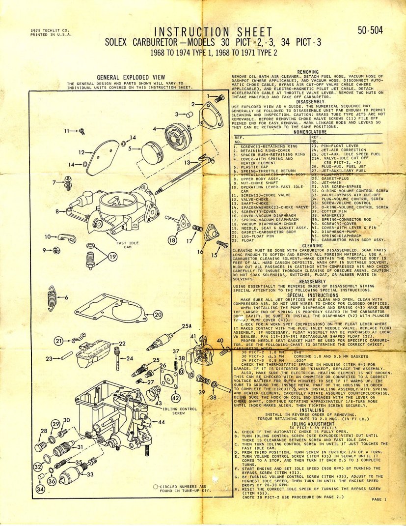 **Donde compro un carburador 34 pict-3, bueno?** Solex_68to74