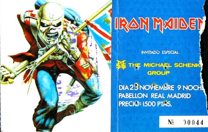 IRON MAIDEN. Discografía comentada. 5)"PIECE OF MIND" - Página 20 Entrada_ironmaiden83