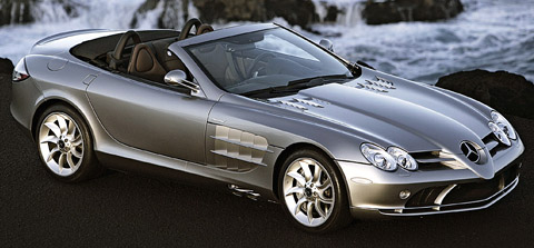 10 อันดับรถที่แพงที่สุดในโลก ปี 2009-2010 Mercedes-benz-slr-mclaren-roadster-front-side-view-thumbnail