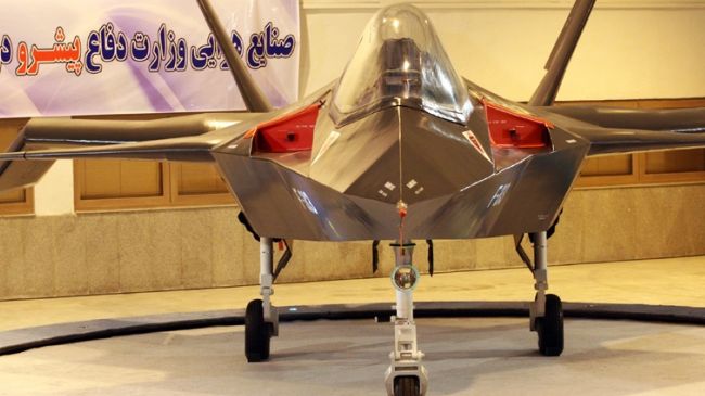 Presidente de Irán presenta nuevo avión militar de caza Qaher-313 (Conquistador-313)  , Qaher-313-1