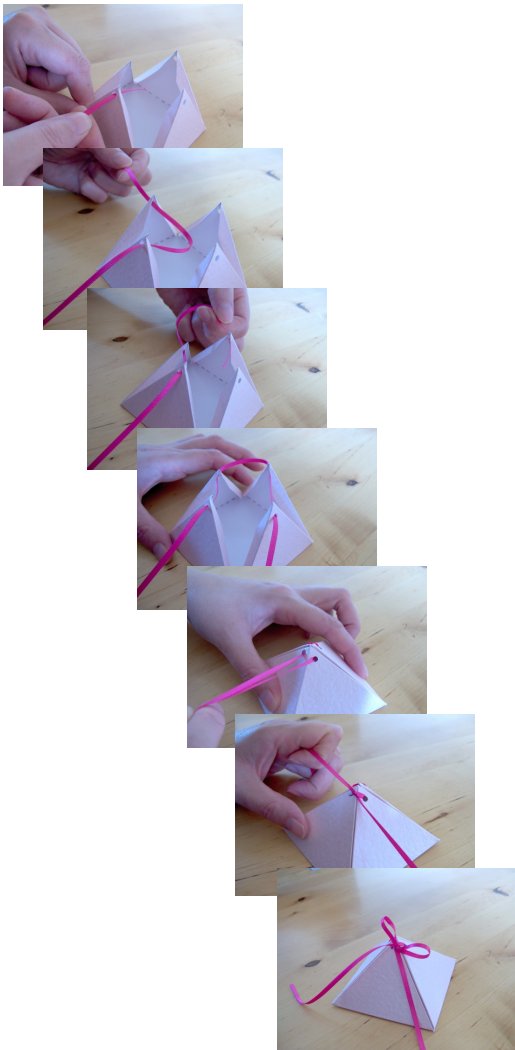 أشغال يدوية بالمقص والورق تهبل صور أفكار كتير Pyramid-box-how-to-make-6
