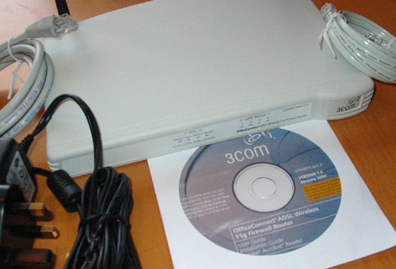 3COM OfficeConnect Router   ( + ) Cap-20070