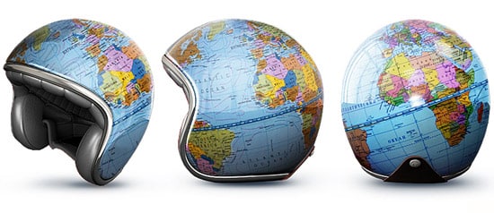 خوذات دراجات مجنونة ومبتكرة  Globe-helmet