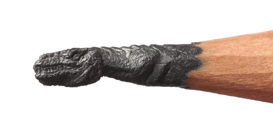 فنان ينحت على رؤوس اقلام الرصاص . مبدع مبدع Pencil-3
