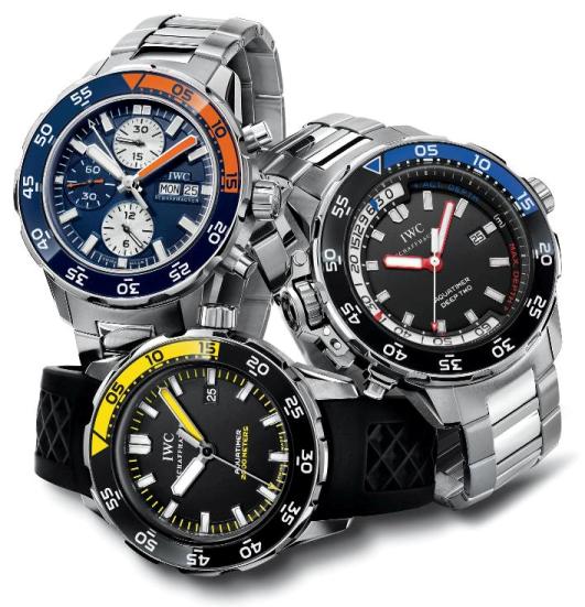 Nueva coleccion aquatimer Iwc20aquatimer2009group