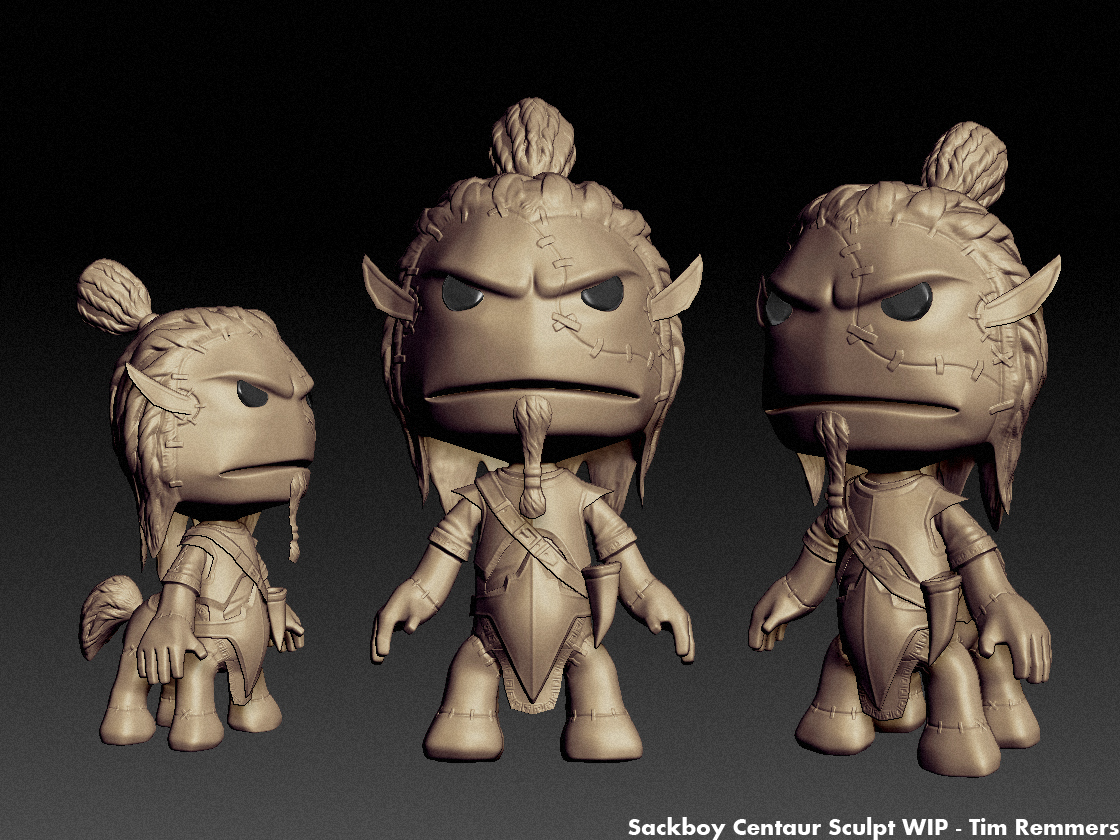 CDC:Sackboys from WEB Sacksculpt