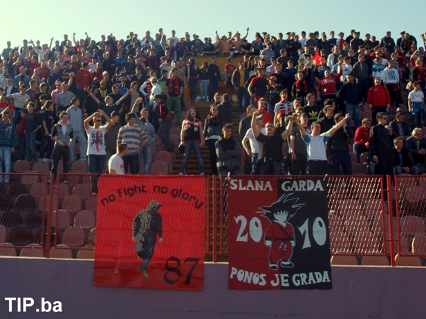 FK Sloboda - Fukare  Navijaci-slobode-fukare