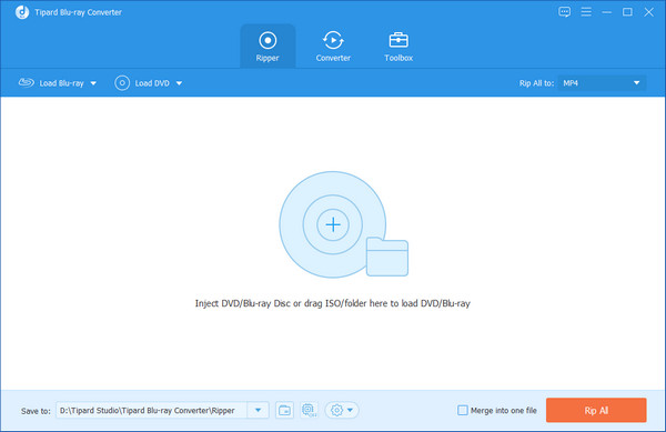 How to Convert or Rip Blu-ray Disc ? Initial-interface