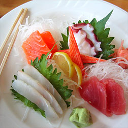 Le Japon en Cuisine Sashimi