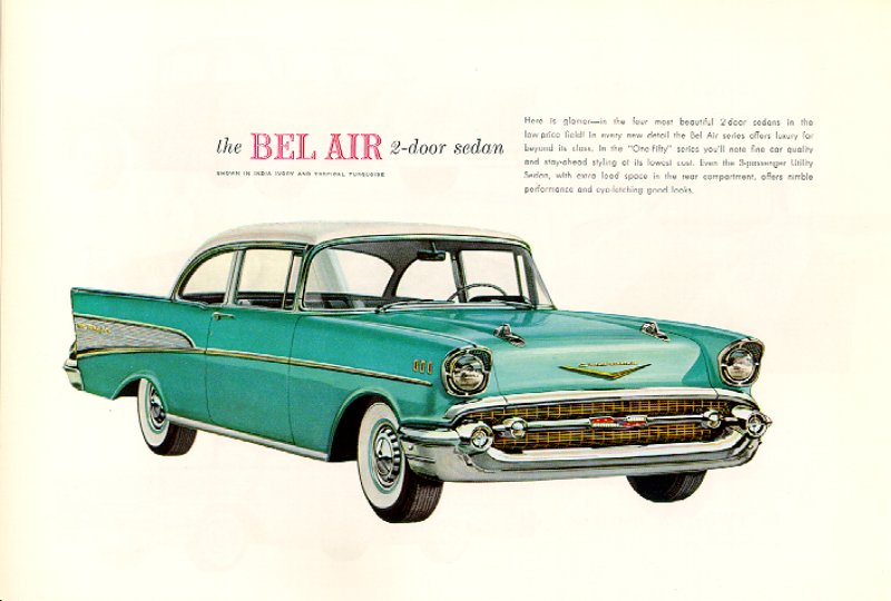 chevy - Chevrolet Belair HT 57-07