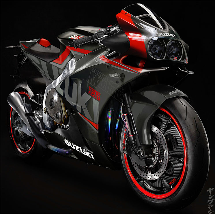 Suzuki Visión GSX-R 750... ¡sobrealimentada! Suzuki-gsxr750-vision-concept-2