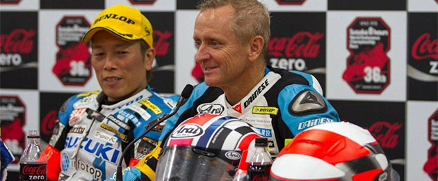 Schwantz feliz tras su regreso al podio: "Disfruté corriendo" Kevin-schwantz-8-hours-suzuka-c