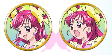 كل اجزاء pretty cure Face_dream