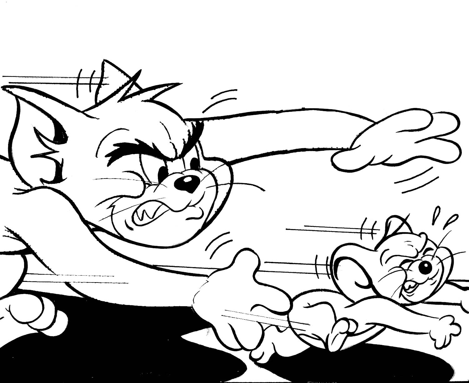 صور للتلوين في البيت لــــtom&jerry Comicart2