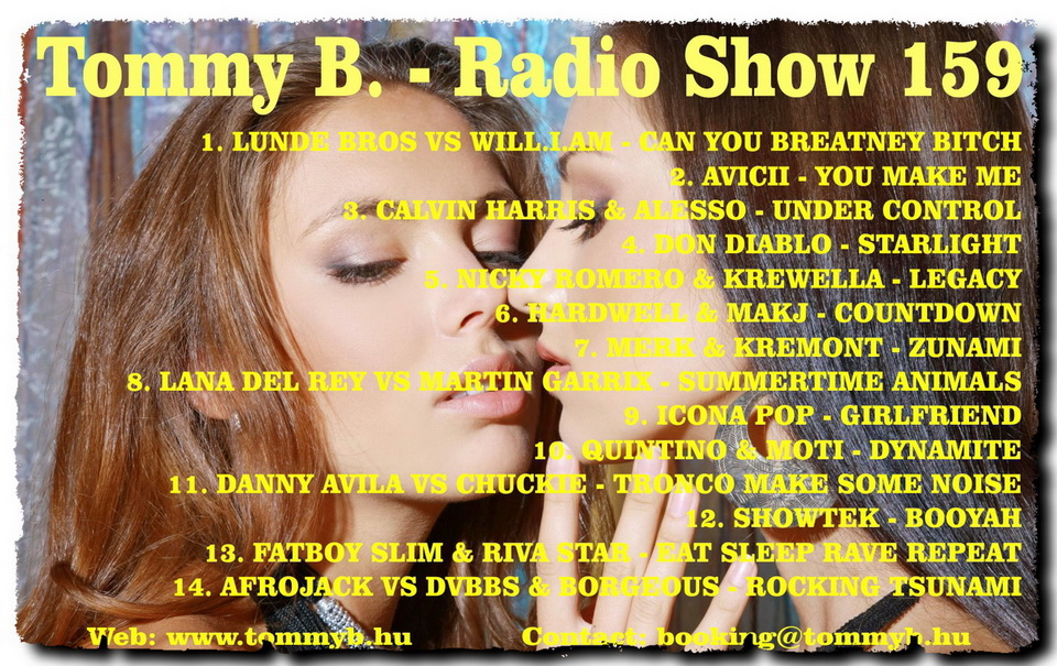 Tommy B. - Radio Show 159 Radio_show_159