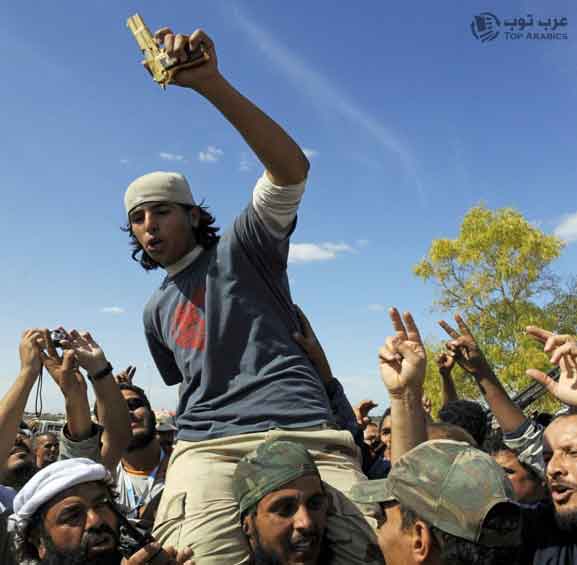 صورة احمد الشيباني الذي قتل معمر القذافي Shebani