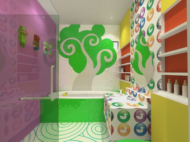  حمامات لأطفالك Cute-kids-bathroom-ideas-e1398201513325