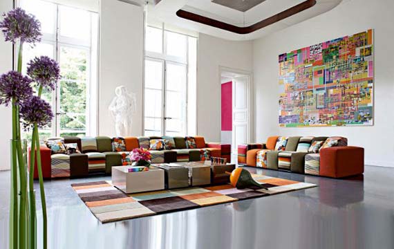أرائك ملونة Colorful-Sofa-Set-Design-to-Cheer-Your-Living-Room-Up5