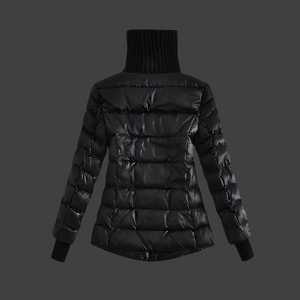 Moncler Outlet|Cheap Moncler Coats & Jackets & Vests On Sale - صفحة 3 Moncler-Coats-Women-With-Belt-Pure-Black-Long-5