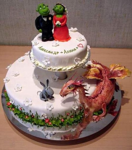 Top 27 des gateaux de mariage insolites et originaux (vraiment) Mariage019